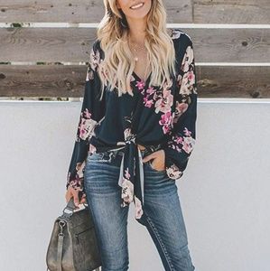 Floral blouse
